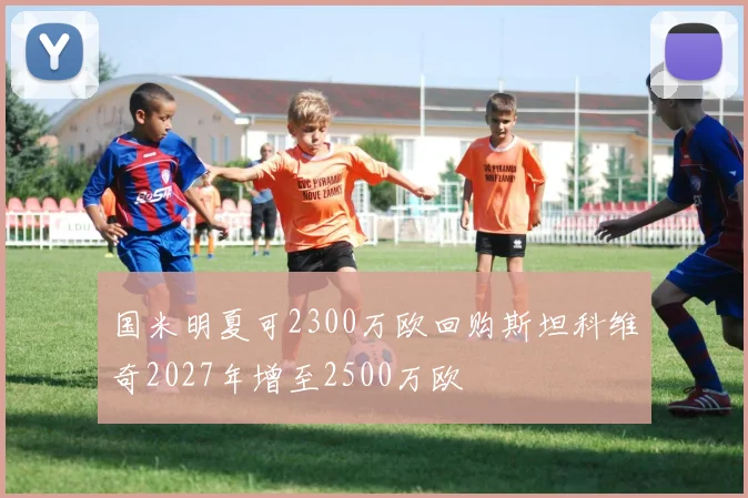 国米明夏可2300万欧回购斯坦科维奇2027年增至2500万欧